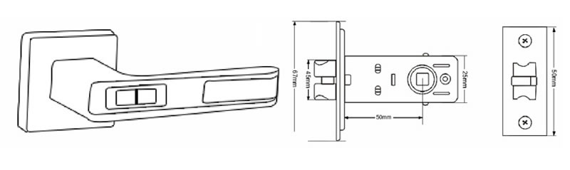 玉蛟龍智能指紋鎖 智能鎖獨創的專利指紋采集窗、人性化的智能技術