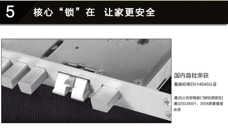 玉蛟龍智能門鎖 智能鎖防窺視輸入、半導(dǎo)體/光學(xué)指紋傳感器