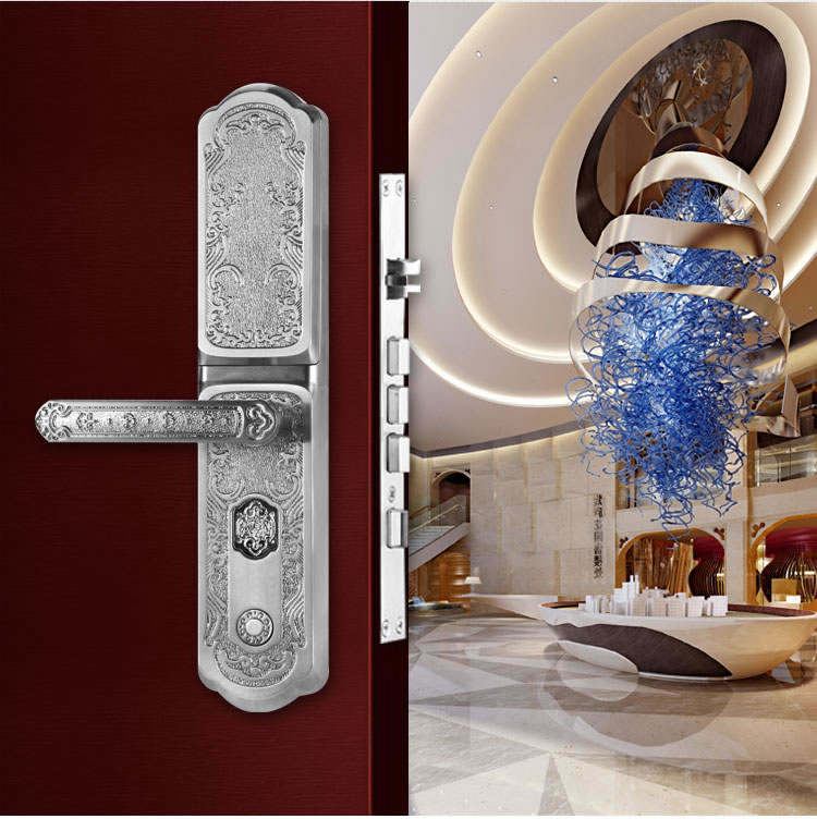 玉蛟龍智能門鎖 智能鎖防窺視輸入、半導(dǎo)體/光學(xué)指紋傳感器