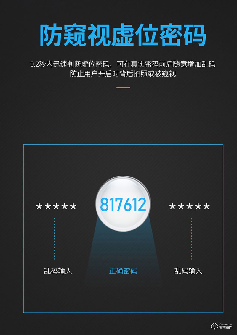 揚子智能鎖 T06豪華別墅式智能鎖