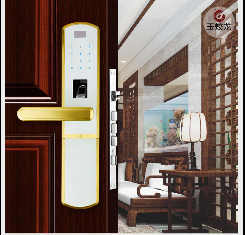 玉蛟龍指紋鎖 智能鎖5A級鉆化觸摸屏、玉蛟龍觸摸屏系列