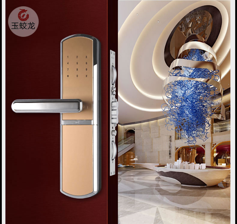 玉蛟龍指紋鎖 智能鎖5A級鉆化觸摸屏、玉蛟龍觸摸屏系列
