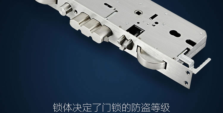 豪力士智能鎖指紋鎖 D5688F家用防盜門密碼磁卡感應電子鎖