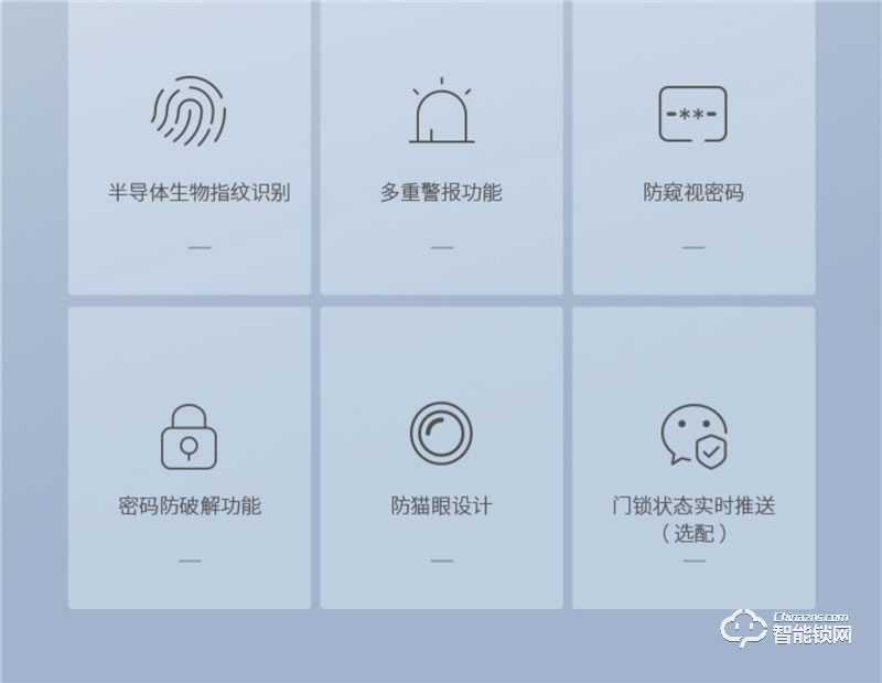 亞太天能智能鎖 E3家用防盜門全自動密碼鎖