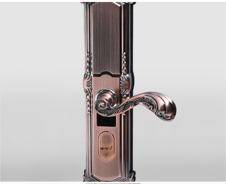 美好家指紋鎖 滑蓋指紋門鎖 別墅防盜刷卡鎖