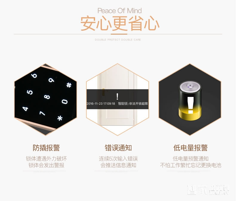 歐索爾智能鎖 直板指紋鎖密碼鎖 手機(jī)感應(yīng)開(kāi)鎖