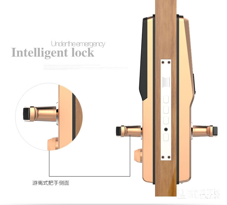 鑫煌潮智能鎖 指紋密碼鎖三種開門方式