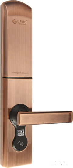 愛而福德全自動滑蓋指紋鎖 防盜密碼鎖刷卡鎖