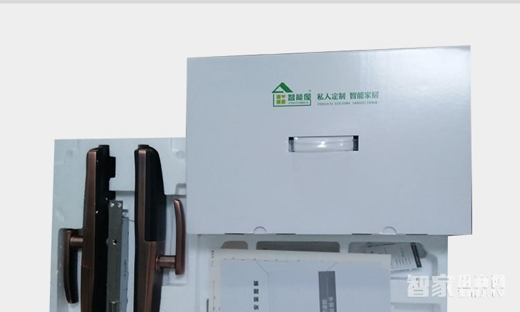 智能屋指紋密碼鎖 家用防盜智能鎖