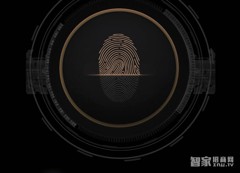 歐索爾智能鎖玻璃門(mén)指紋鎖 辦公智能電子密碼鎖