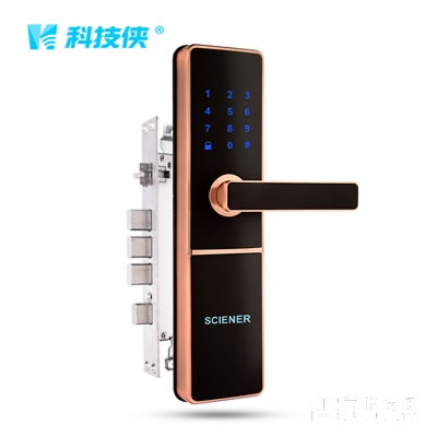 科技俠智能鎖 家用防盜門藍牙感應(yīng)鎖
