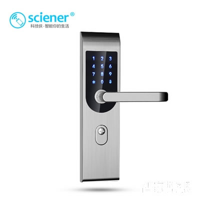 科技俠智能鎖 藍牙智能鎖 酒店門鎖/不銹鋼材質(zhì)