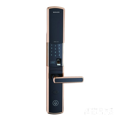 泓鑫指紋鎖 密碼鎖防盜鎖 滑蓋智能鎖