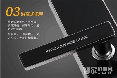 華府家用指紋鎖 公寓大門防盜智能門鎖