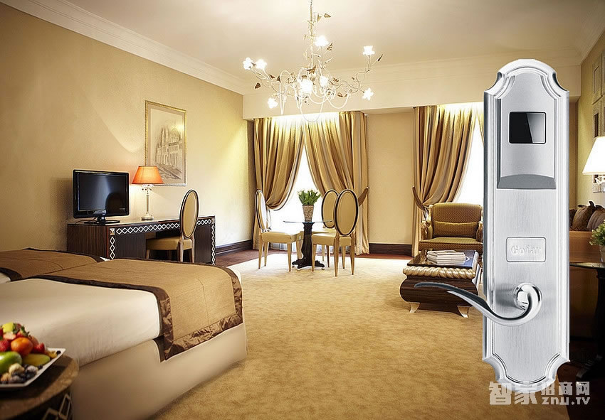 遠為智能鎖 不銹鋼智能酒店鎖 家用大門智能門鎖