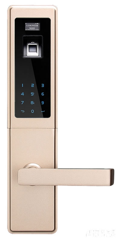 樂(lè)肯指紋密碼鎖 多功能電子刷卡鎖