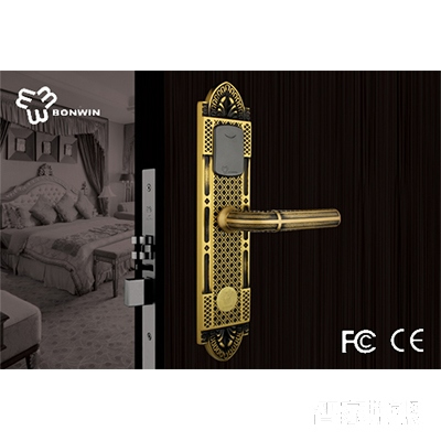 邦威智能鎖 豪華感應(yīng)卡門鎖 酒店防盜智能鎖