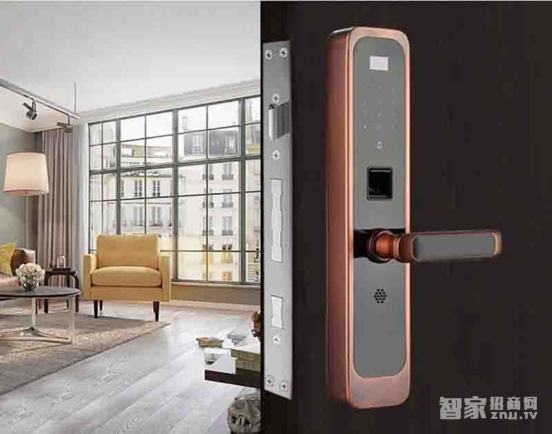 堅甲衛士紅外全自動智能指紋鎖 直板刷卡鎖