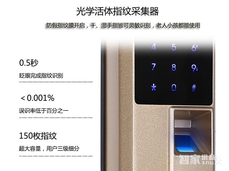 凱貝爾指紋鎖 大門指紋鎖 智能門鎖 指紋鎖 感應(yīng)大門鎖 密碼鎖