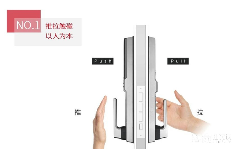 紐威爾指紋鎖 智能鎖土豪金、三種開鎖方式/6大核心功能