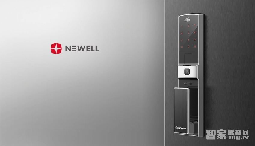 紐威爾指紋鎖 智能鎖深邃黑、三種開鎖方式/6大核心功能