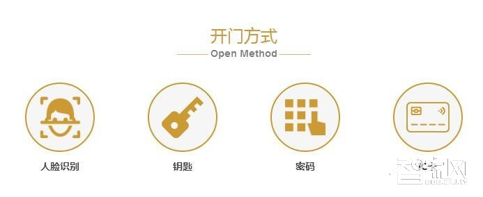 金安盾人臉識別鎖 家用電子密碼鎖 刷卡鎖