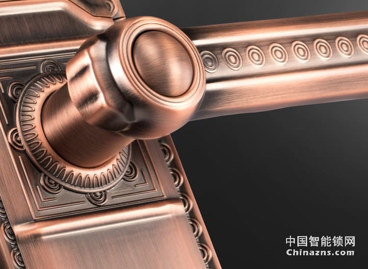 索仕頓手自一體電動滑蓋指紋鎖 智能鎖密碼鎖電子鎖