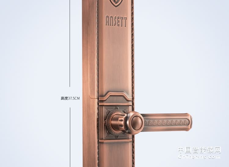 索仕頓手自一體電動滑蓋指紋鎖 智能鎖密碼鎖電子鎖