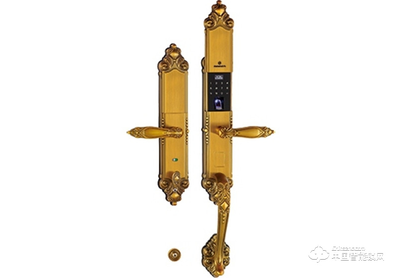 歐朗德思歌別墅指紋鎖 指紋感應遙控密碼鎖