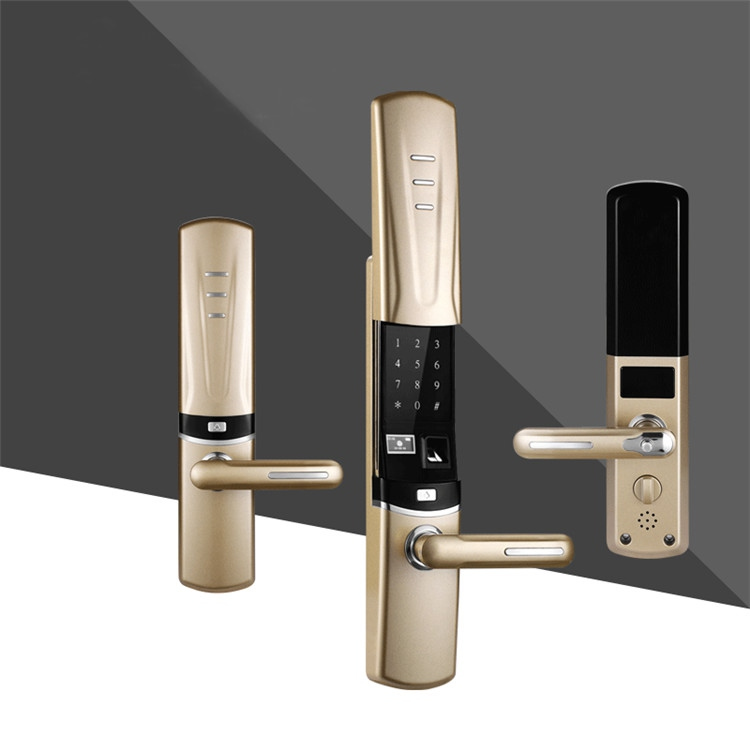 優(yōu)咖遠(yuǎn)程控制物聯(lián)網(wǎng)智能鎖 防貓眼開啟指紋鎖