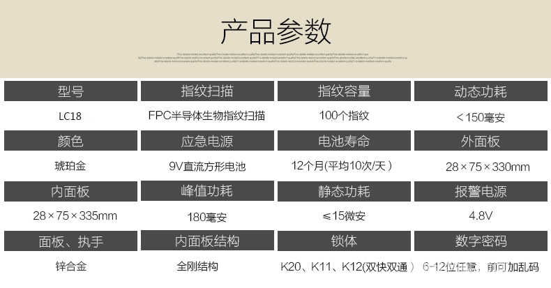 路可視智能鎖 智能可視指紋鎖 家用防盜門鎖