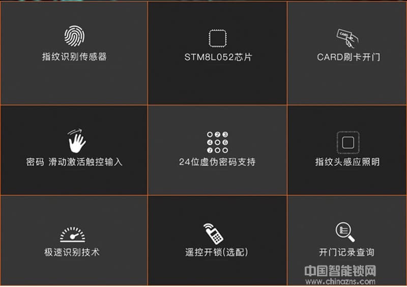 鑫鼎興智能鎖 辦公室玻璃門智能指紋鎖 寫字樓智能鎖