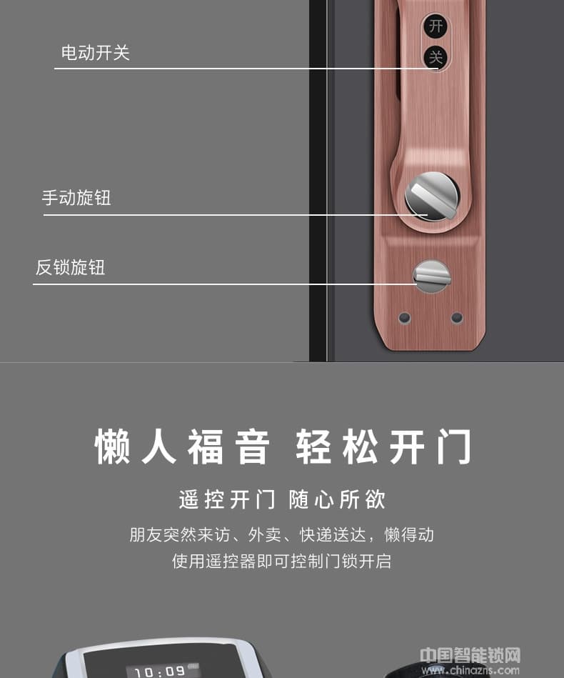 萬事威指紋鎖 半導體智能門鎖家用防盜門電子密碼鎖