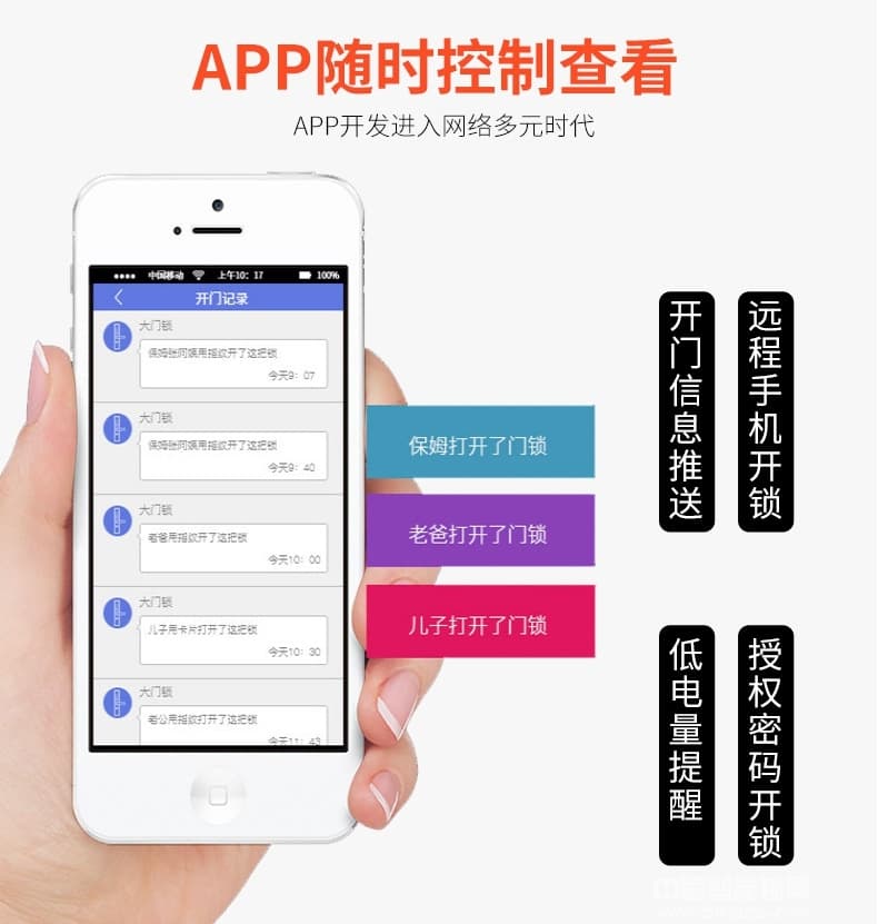 帥榮智能鎖 不銹鋼指紋識別鎖 電子感應密碼鎖