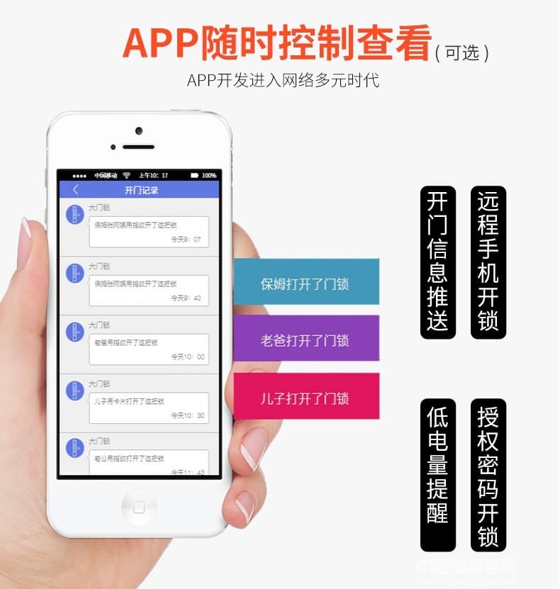 帥榮智能鎖 全自動(dòng)滑蓋指紋鎖 手機(jī)遠(yuǎn)程控制智能鎖