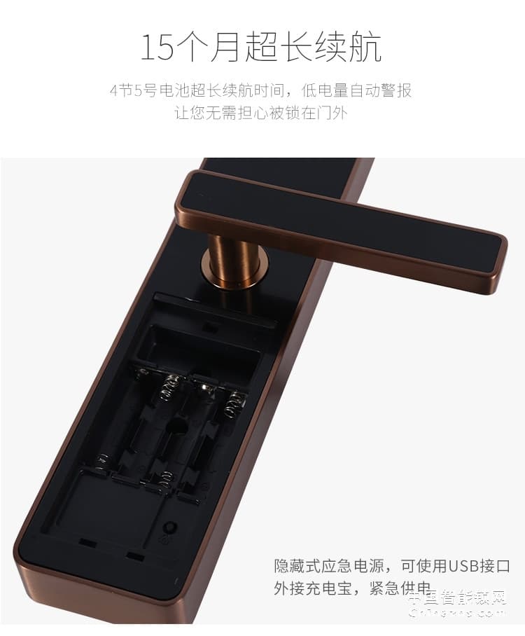 榮事達品冠智能鎖小智1 大門電子感應鎖