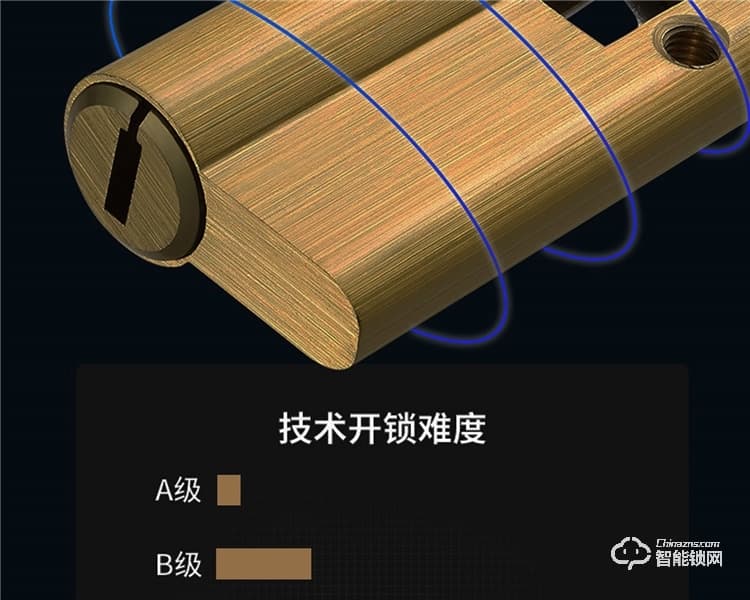 揚子智能鎖 S9家用直板半自動智能鎖