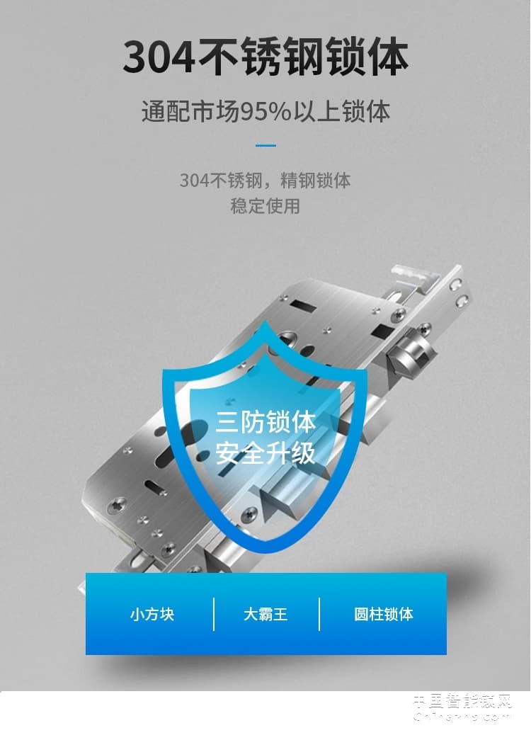 蘭和K18智能鎖 電子密碼鎖 安全防盜門鎖