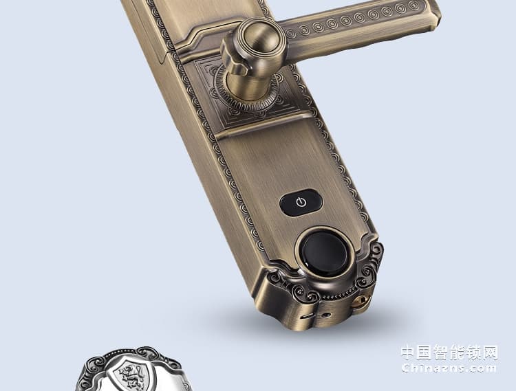 索仕頓全自動滑蓋指紋密碼鎖 別墅家用辦公大門防盜門木門手機APP開鎖