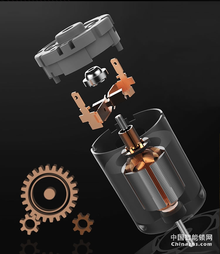 達文西別墅指紋鎖 家用防盜門鎖 大門智能鎖 