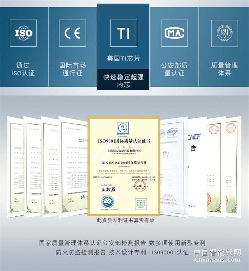 礪安軍工品質智能鎖 業界唯一 超強體驗LA7