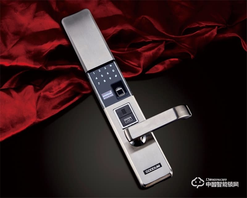 佳悅鑫304不銹鋼指紋密碼鎖 滑蓋智能家居安全防盜鎖