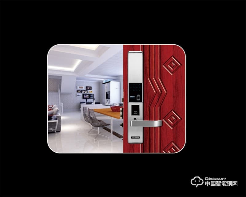 佳悅鑫304不銹鋼指紋密碼鎖 滑蓋智能家居安全防盜鎖