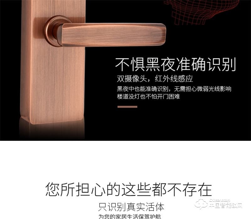 虹時代i1眼睛虹膜識別人臉智能鎖 密碼指紋鎖