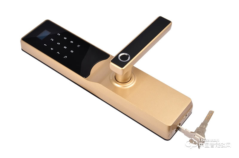 安思恒智能指紋鎖家用防盜門鎖 電子鎖指紋密碼鎖大門ALA12