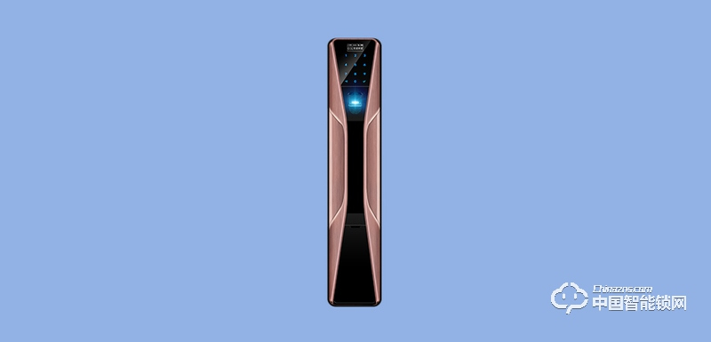 聰明屋智能鎖 防盜門指紋密碼鎖 家用直板智能門鎖