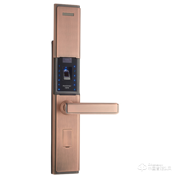 郡旗智能鎖 全自動滑蓋智能密碼鎖