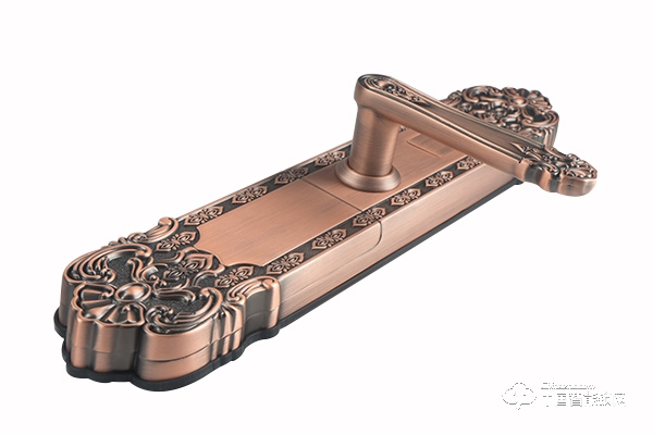 沃力貝爾智能鎖 別墅門指紋密碼鎖 滑蓋防盜門鎖