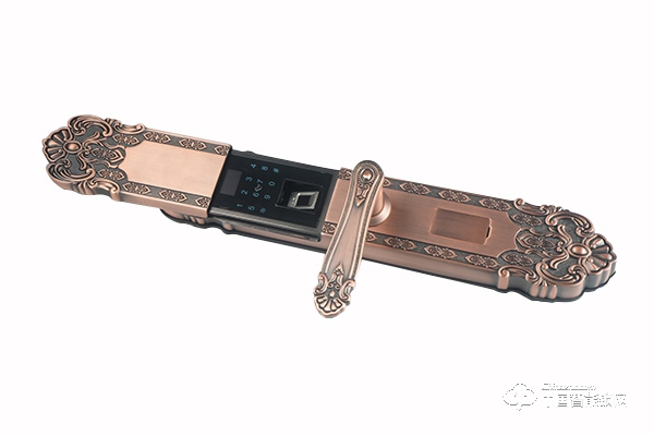 沃力貝爾智能鎖 歐式指紋密碼鎖 別墅智能門鎖