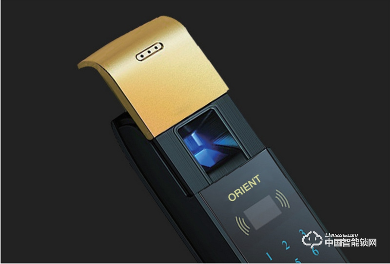 奧聯(lián)智能鎖 小滑蓋指紋密碼鎖 防盜門智能鎖